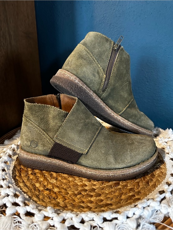 Born Shoes - Born Tora’s Women’s Suede Ankle Booties